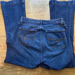 Kimes Ranch Jennifer dark wash flare jeans